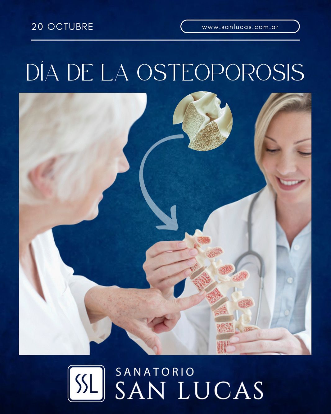 Dia mundial de la osteosporosis