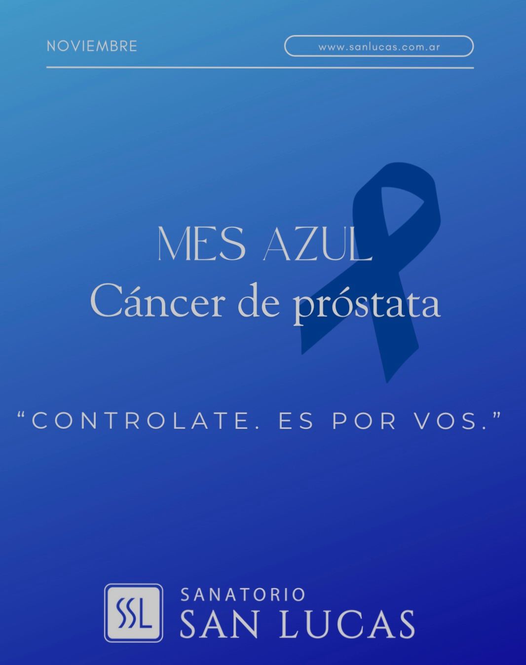 Mes azul