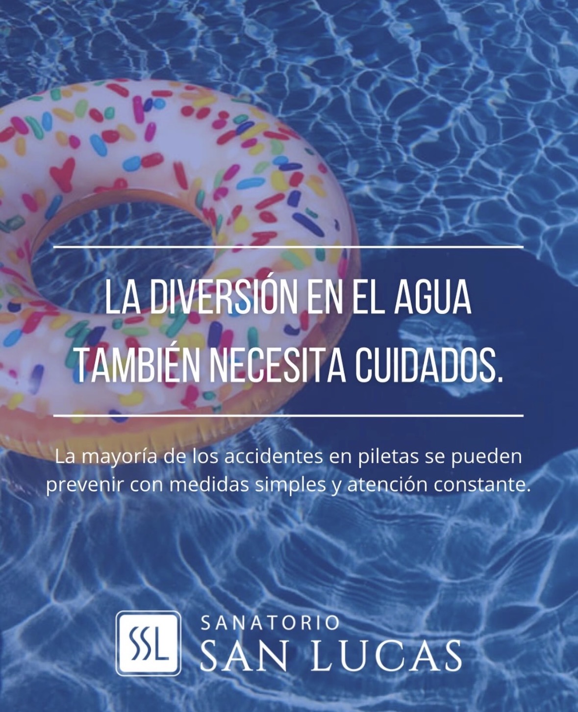 “Un segundo de distracción puede ser riesgoso”.