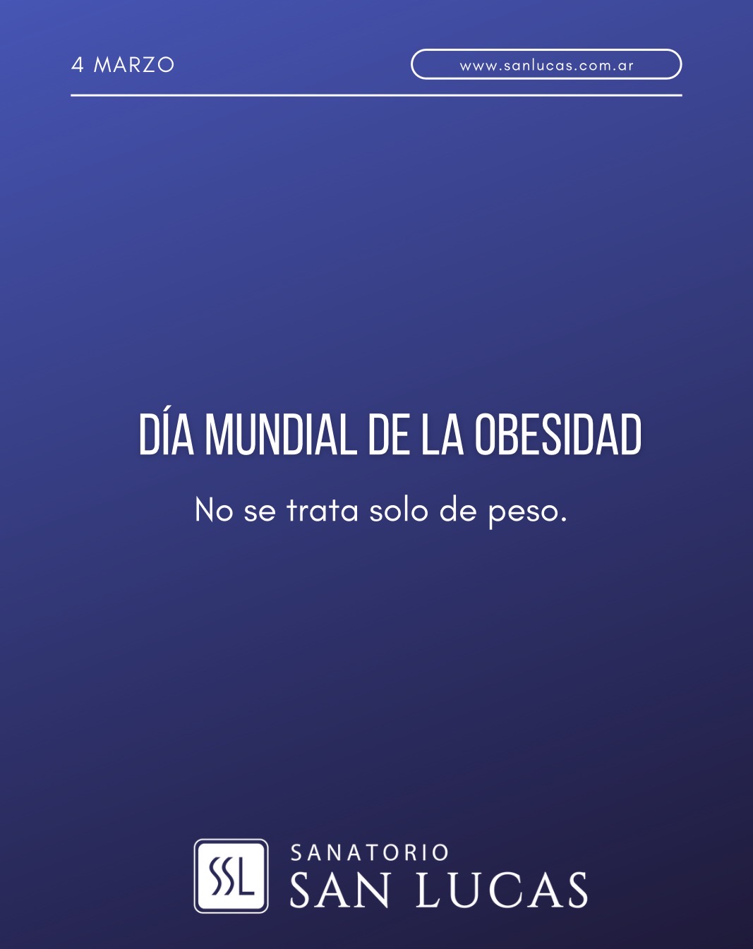 Día Mundial de la Obesidad