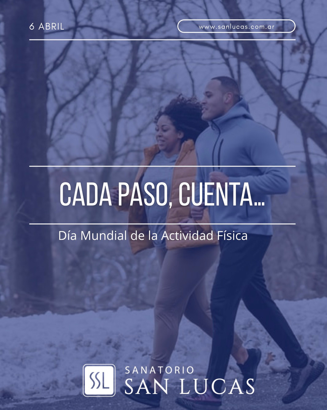 Mover el cuerpo es cuidar la salud.